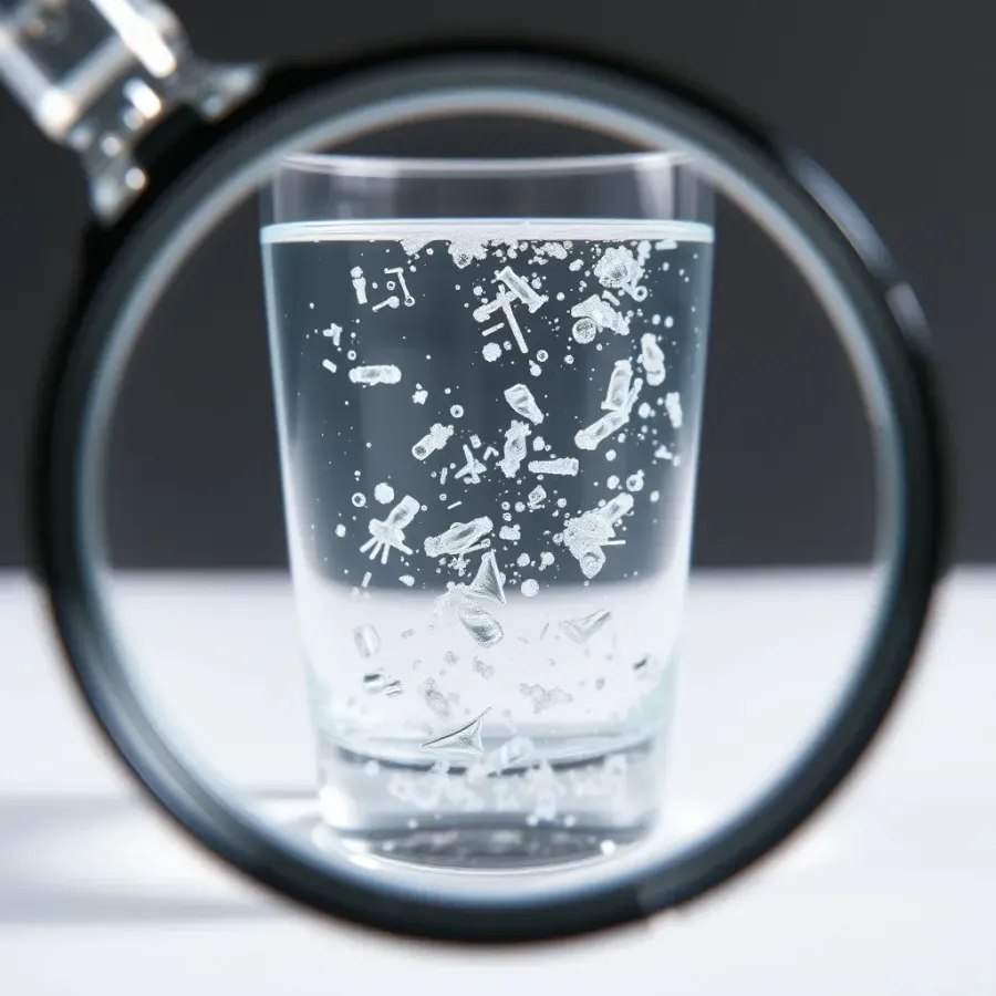 Imagem Microplásticos-na-água-potável